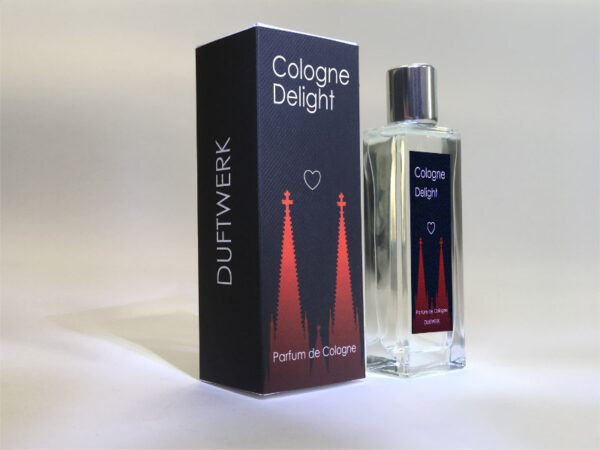 Parfum Cologne Delight Schachtel und Flakon